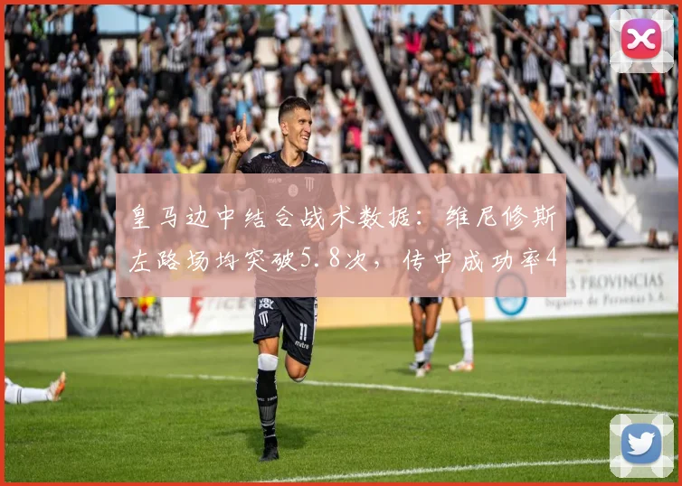 皇马边中结合战术数据：维尼修斯左路场均突破5.8次，传中成功率41%